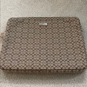 Coach computer case.